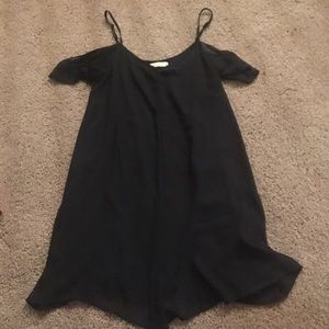 Black Off Shoulder Dress